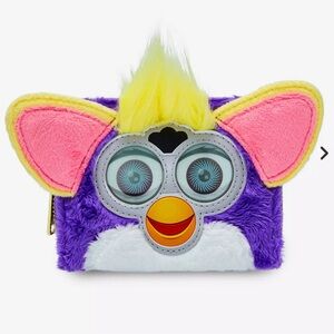 Furby Plush Wallet with Pink and Purple Accents